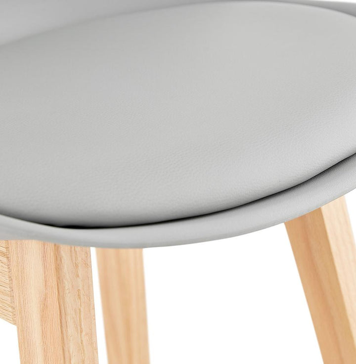 Hocker technische Ansicht - 102 cm Gesamthöhe - leichte Montage - Bodenschoner bereits vormontiert - MIRANOX MINI Design_