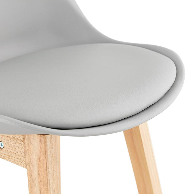 Barhocker Sitzfläche - 44 cm breit - atmungsaktives Material - bequem für stundenlange Nutzung an Esstischen_