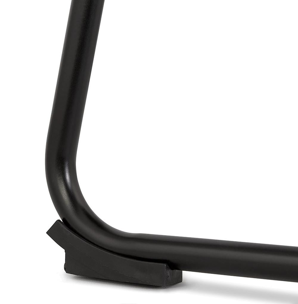 Grüner Designhocker in Barhöhe - 109 cm Gesamthöhe - Industrial-Look - vielseitig einsetzbar in Küche und Esszimmer_