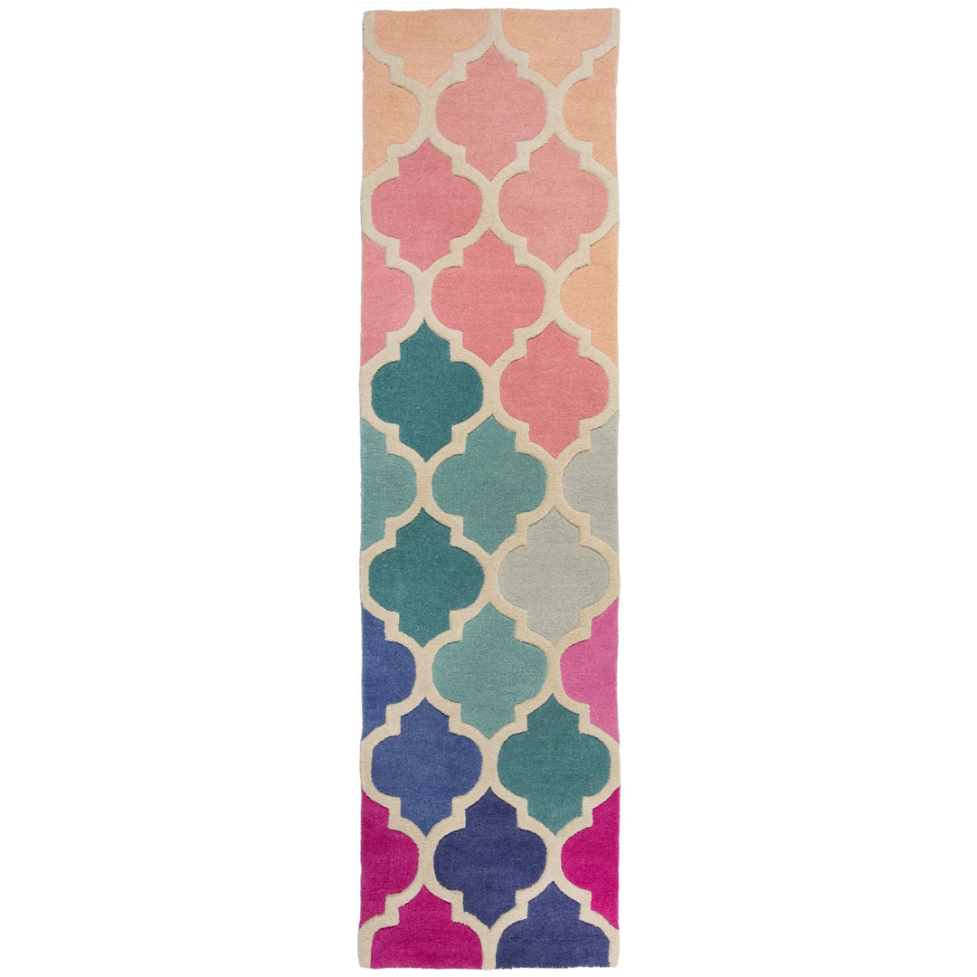 Moderner Luxus-Teppich DERWENT JOSIE mit geometrischem Muster von Kadima Design_Multi_#sku_BARK503119371565#