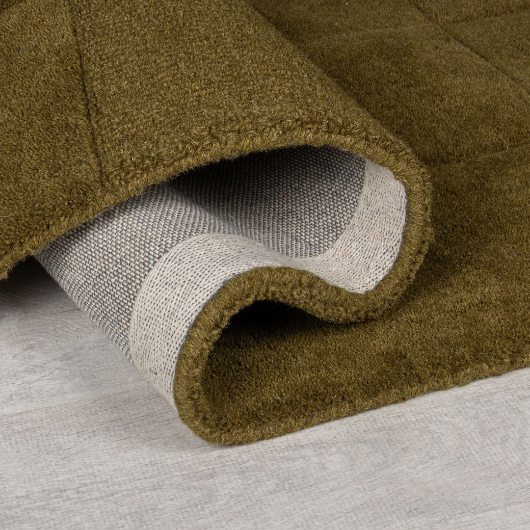 Wollteppich Schachbrett Muster - Karos - Wohnzimmer schmutzabweisend_Läufer_