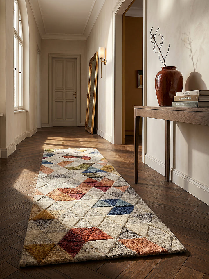Teppich Läufer im modernen Wohnzimmer_