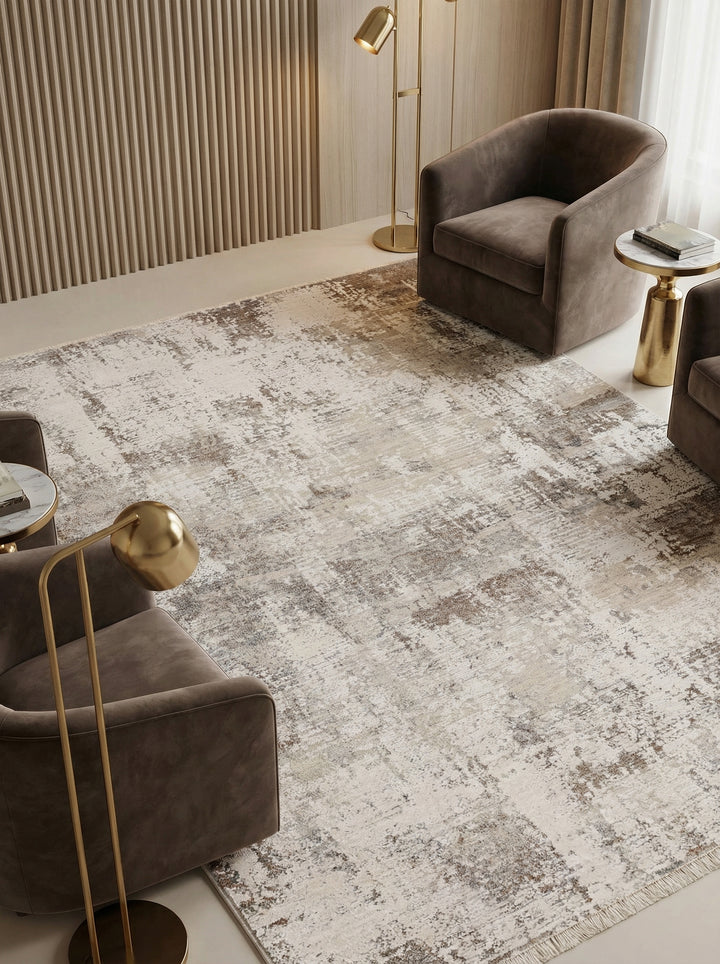 Abstrakter Velours Teppich – Modern & Pflegeleicht – Kadima Design