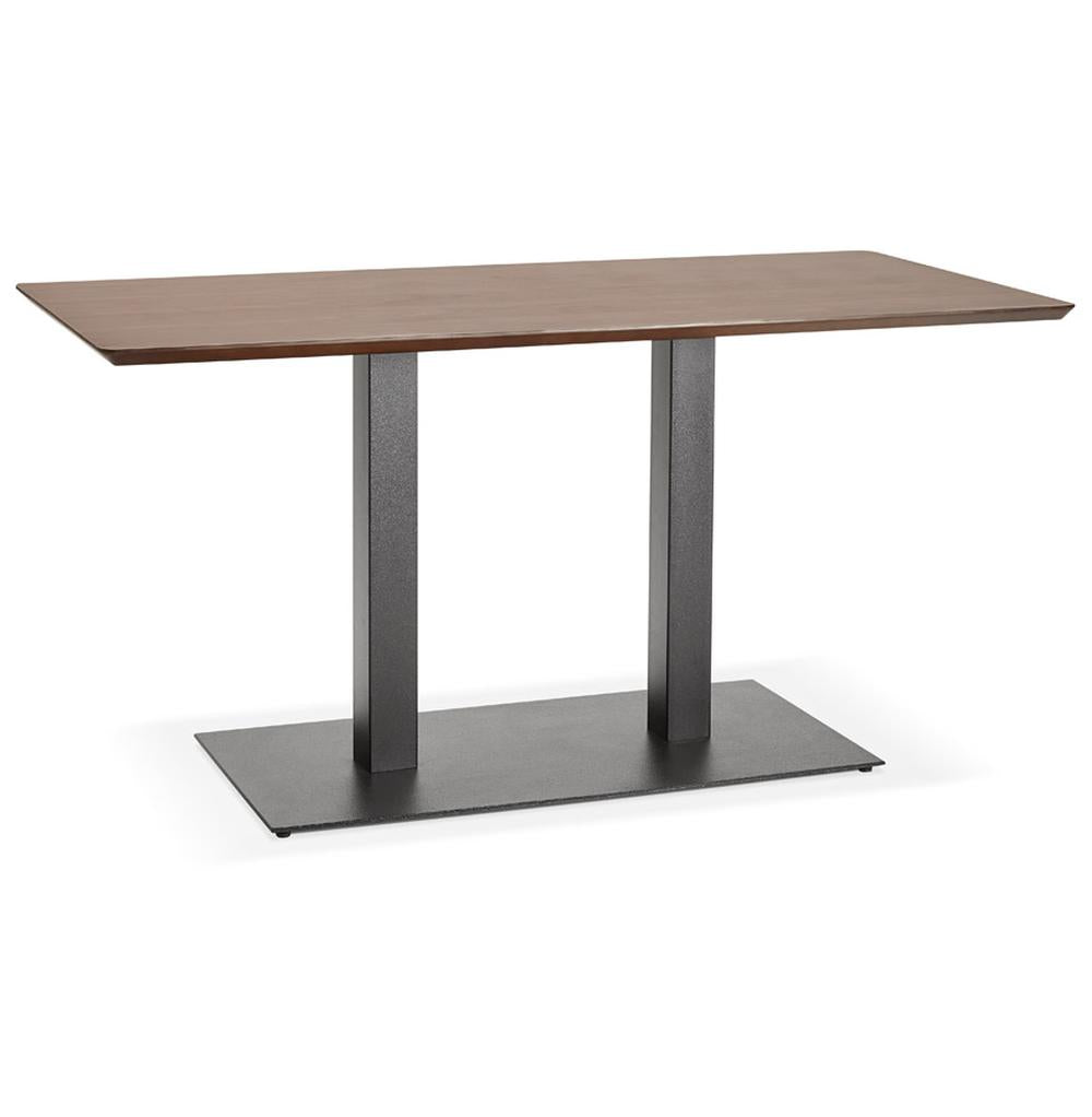 Stilvoller Tisch „TELIX“ in Walnuss - perfekt für elegante Esszimmer oder als Bürotisch - 150 cm breit_