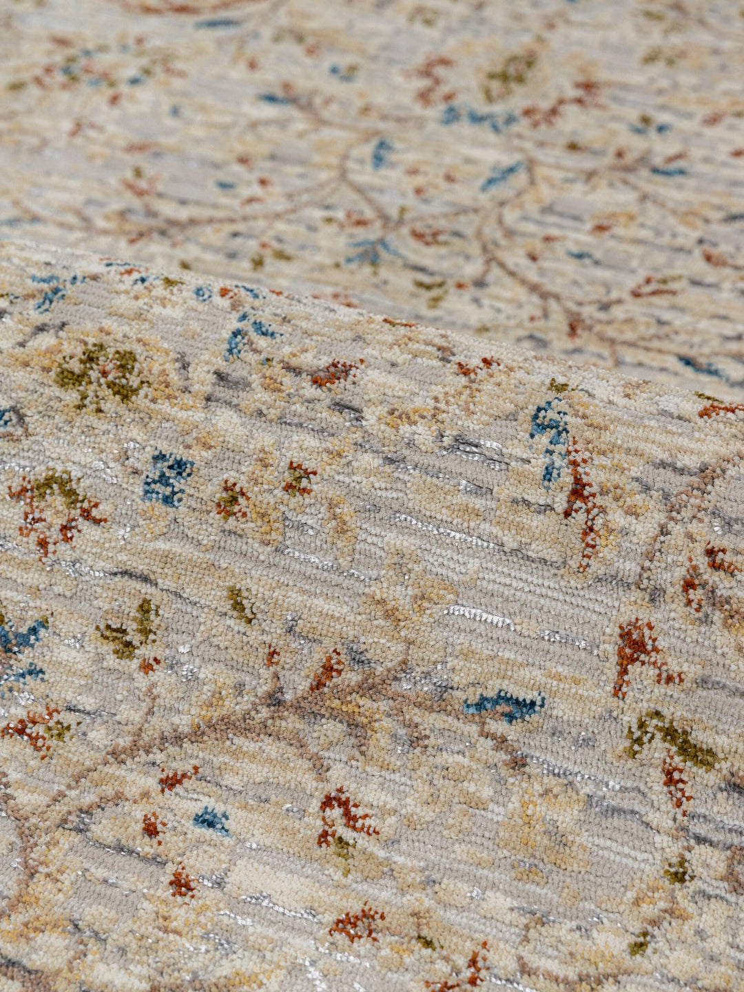 Teppich Natur rechteckig Polyester Raumgestaltung Inneneinrichtung SEATON_