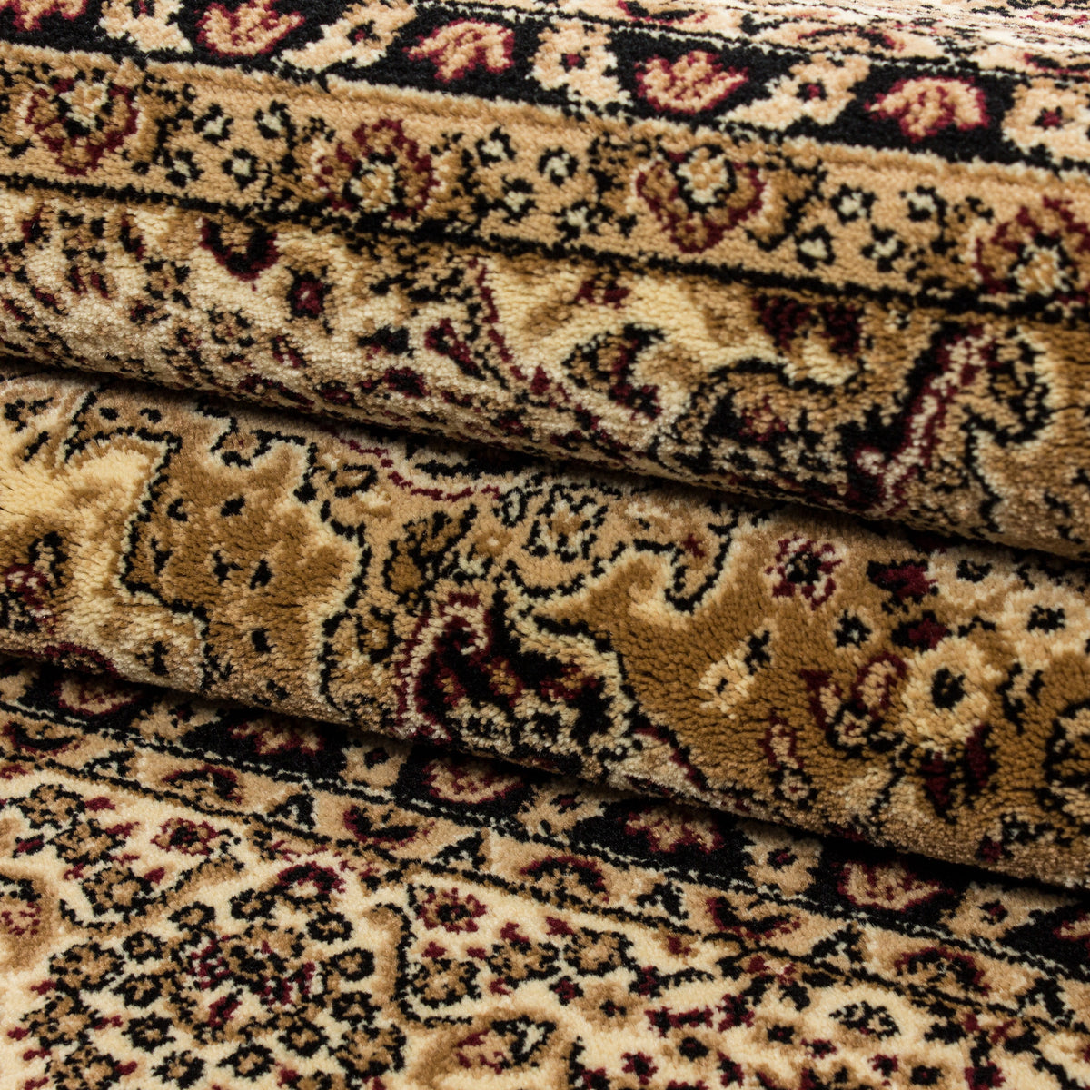 Kurzflor-Teppich Orient – Waschbar & Strapazierfähig | Dicht Gewebt in Premiumqualität – Ansicht 6