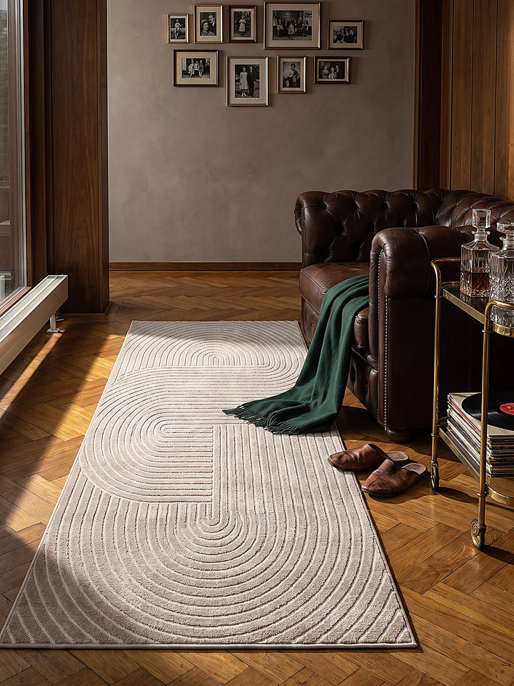 Teppich Beige Textur Nahaufnahme_