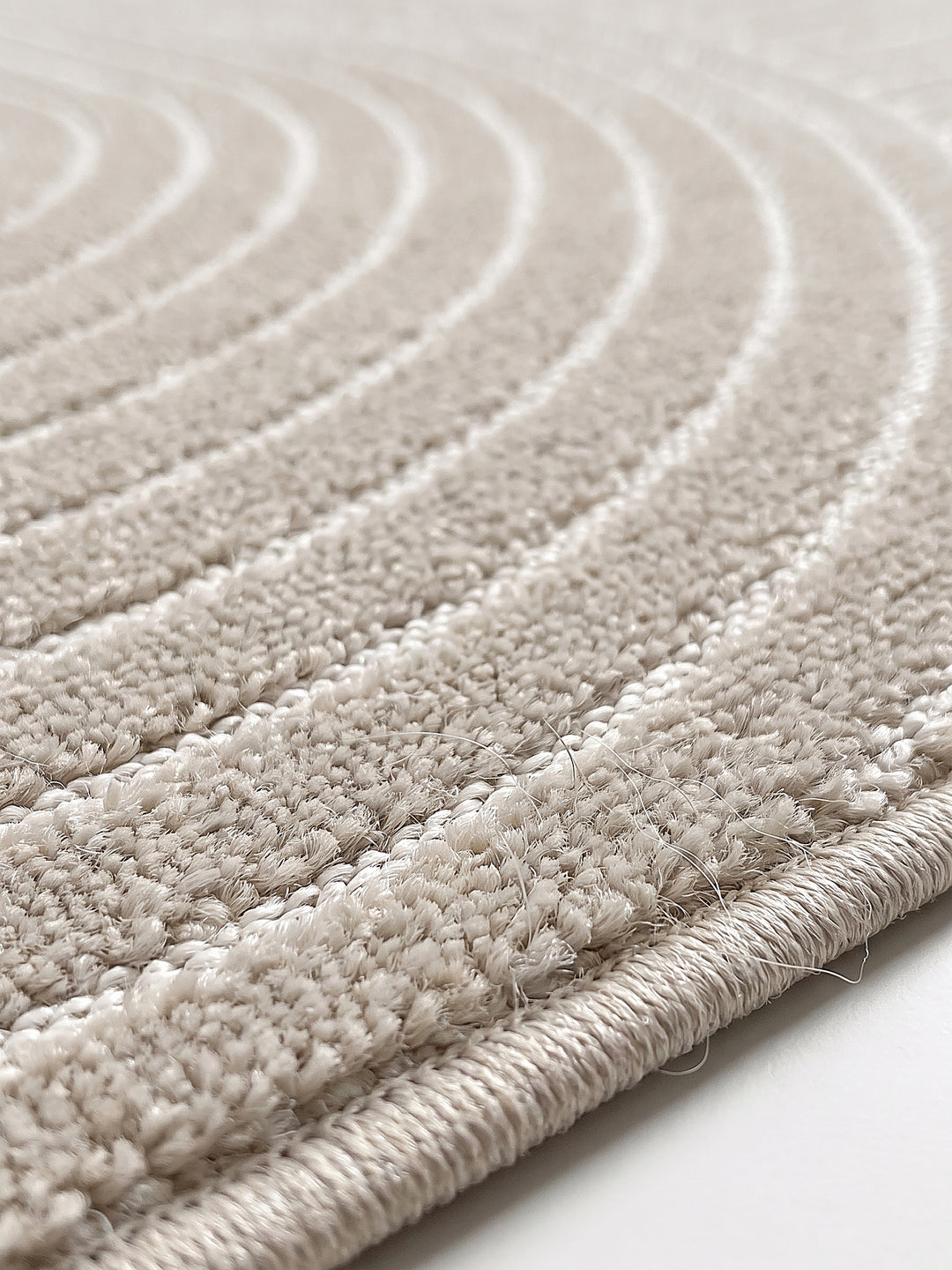 Teppich Beige Farbdetail Muster_