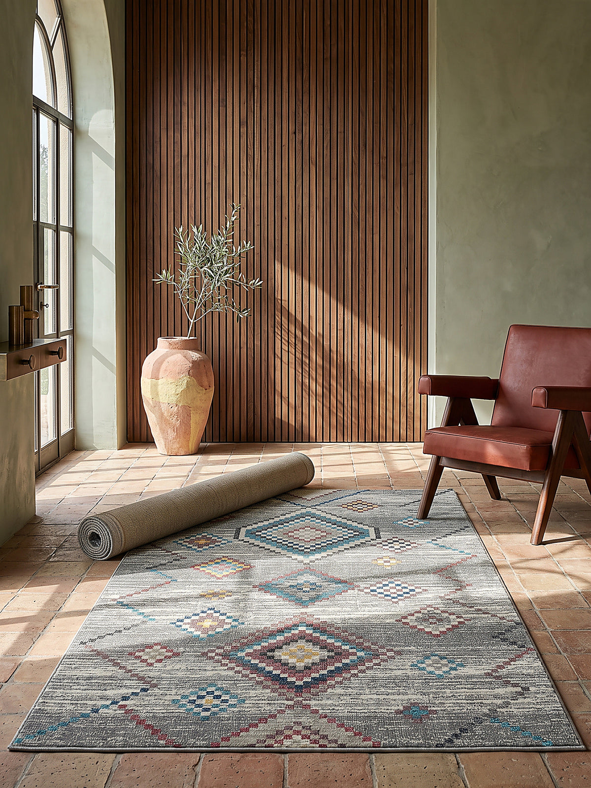 Teppich Creme Läufer Editorial Styling