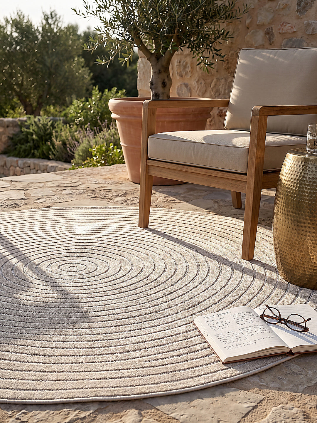 Teppich Beige Textur Nahaufnahme_