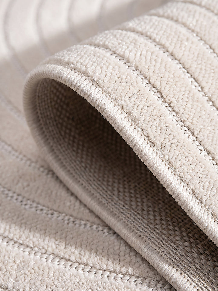 Teppich Creme Kante Verarbeitung_