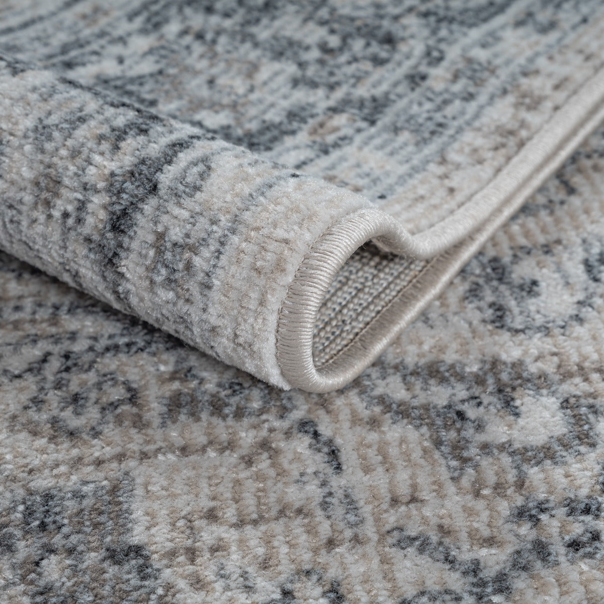 Teppich Beige Läufer Polypropylen Einrichtung Wohnidee Bodenbelag LIMMAT_