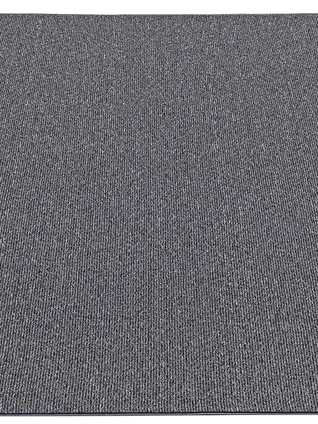 Niederflorteppich Anthrazit vielseitig für Wohn- und Schlafbereich aus Polyester COLFOSCO Serie_