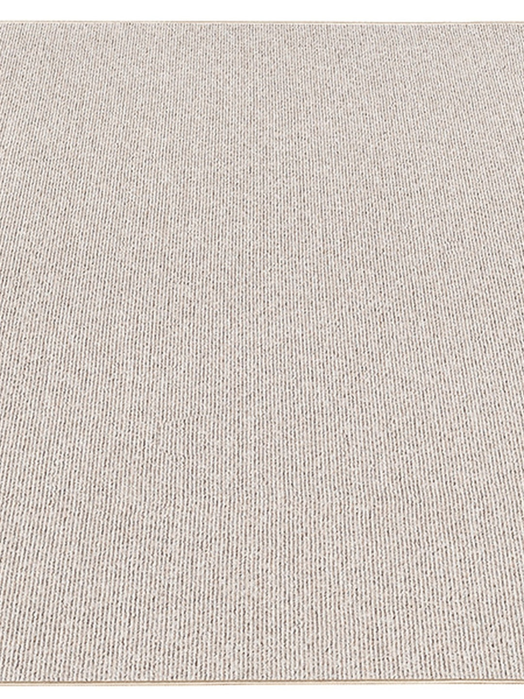 Beige Teppich Niederflor Uni für Wohnzimmer Schlafzimmer und Flur aus der COLFOSCO Kollektion_