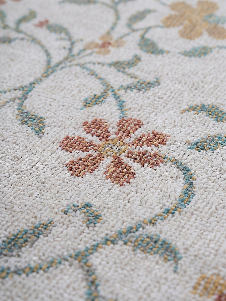 Teppich Creme Farbdetail Muster_