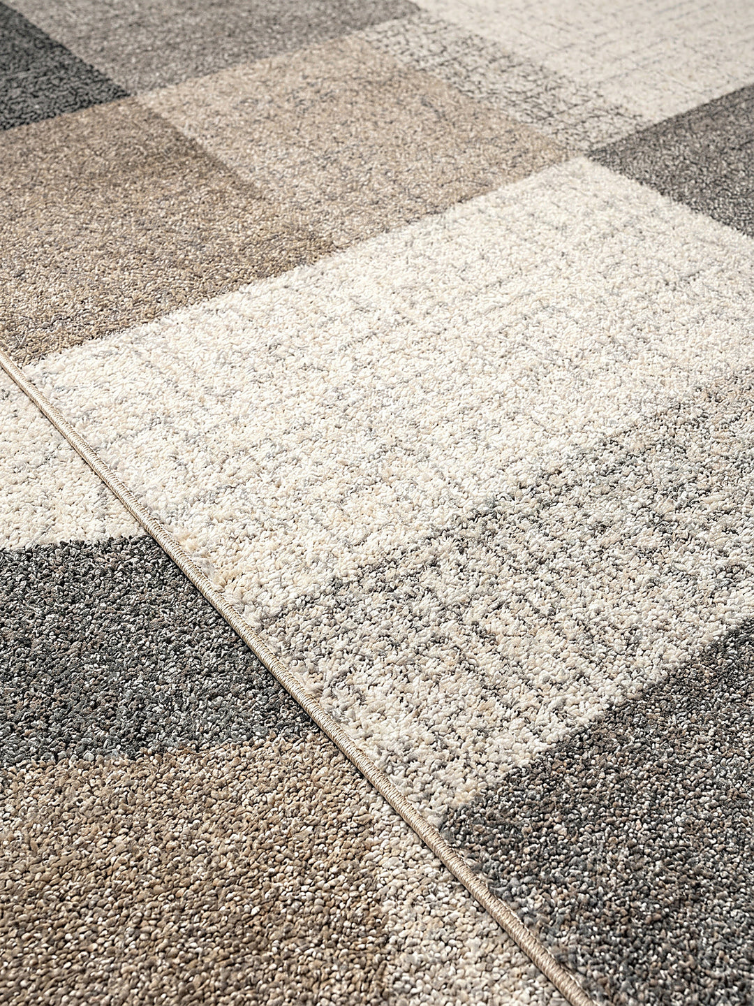 Teppich Beige Farbdetail Muster_