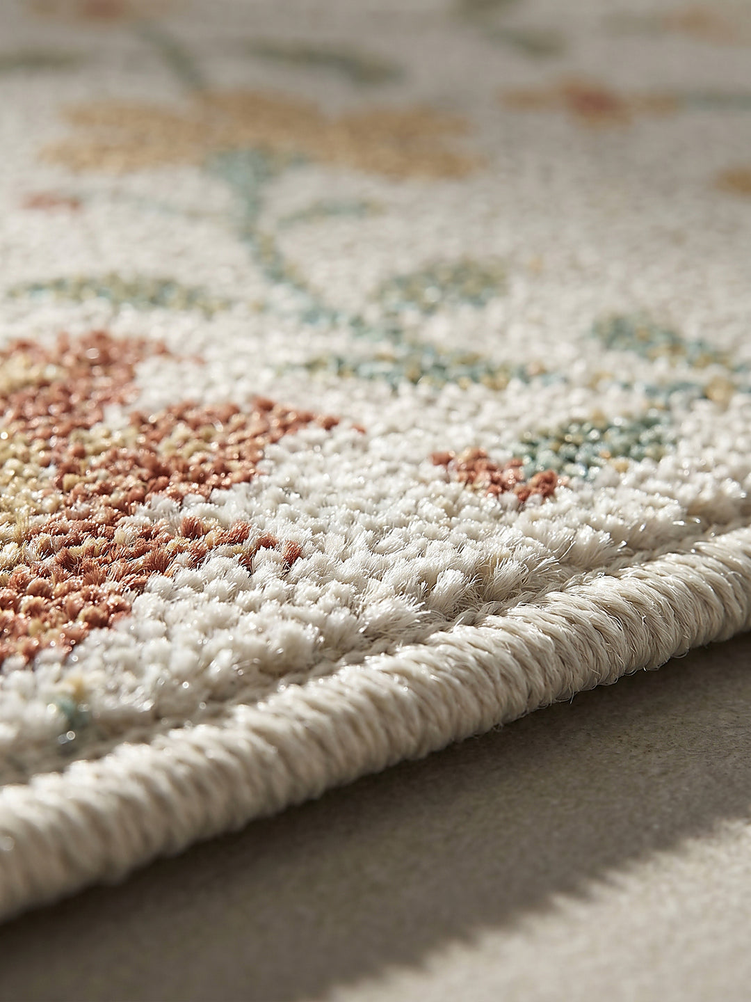 Teppich Creme Florhöhe Profil_