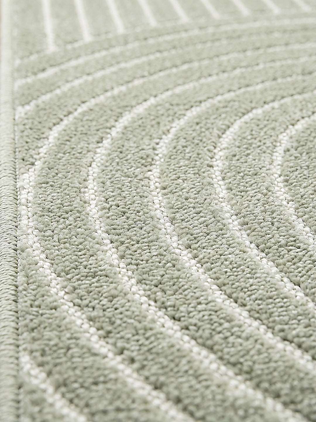Teppich Grün Farbdetail Muster_