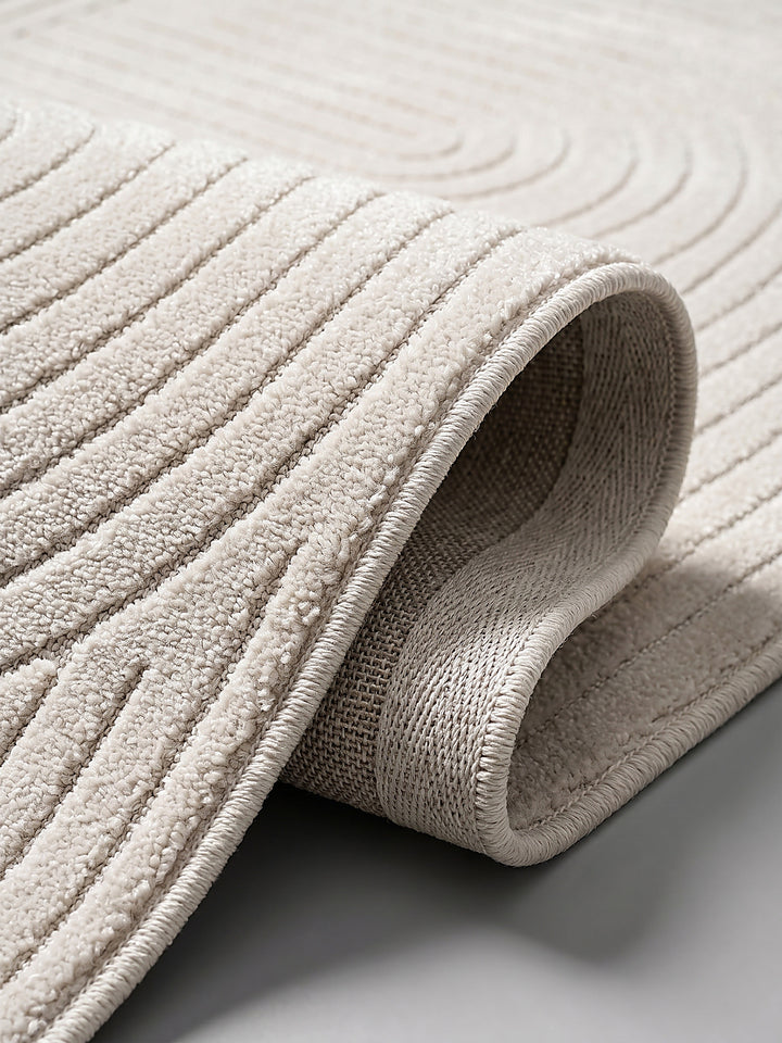Teppich Creme Kante Verarbeitung_