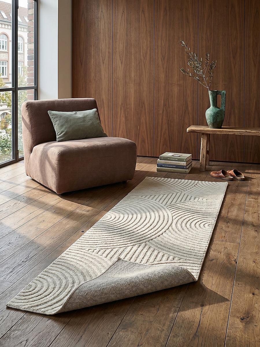 Teppich Creme Läufer Editorial Styling_