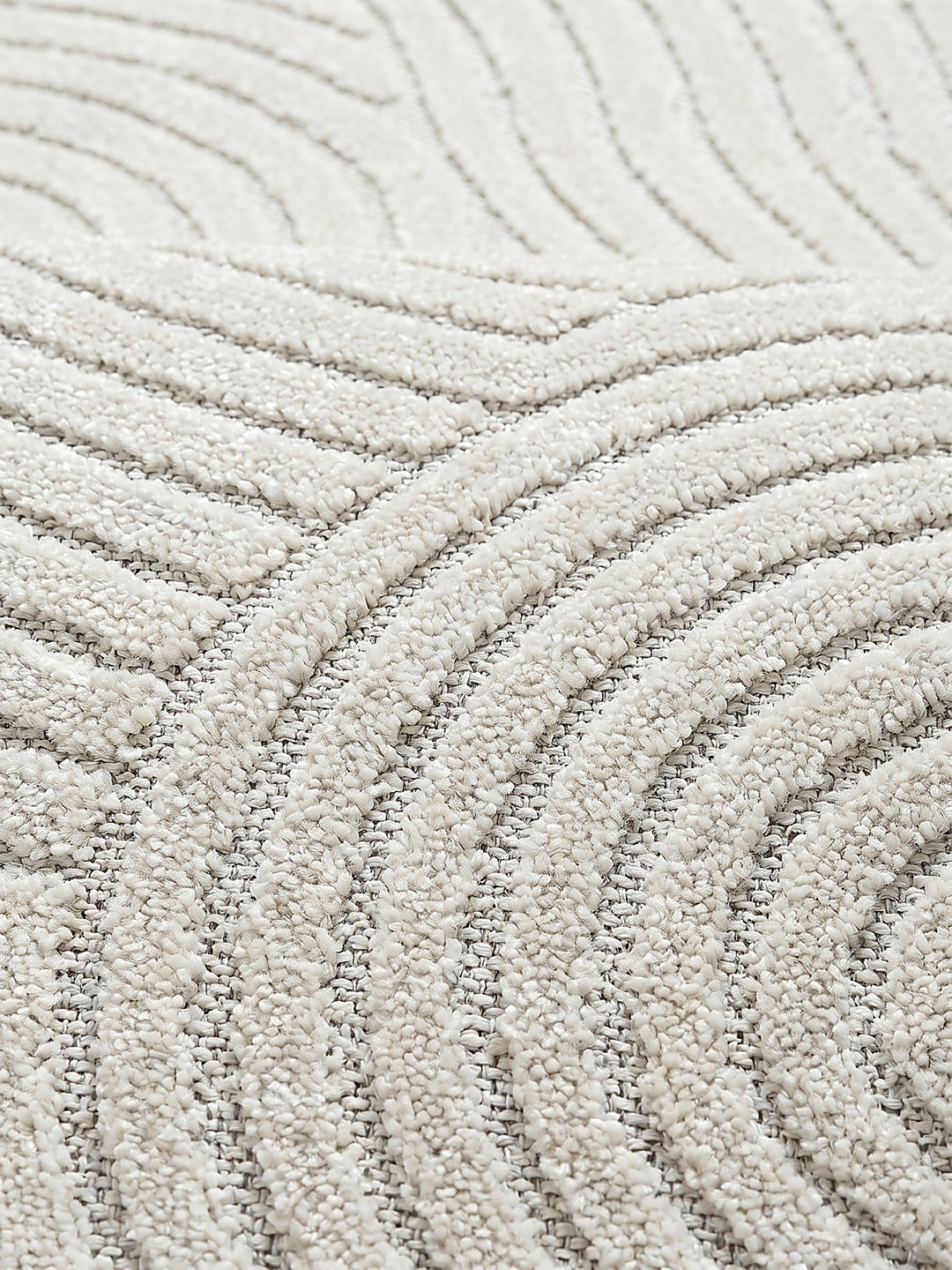 Teppich Creme Farbdetail Muster_