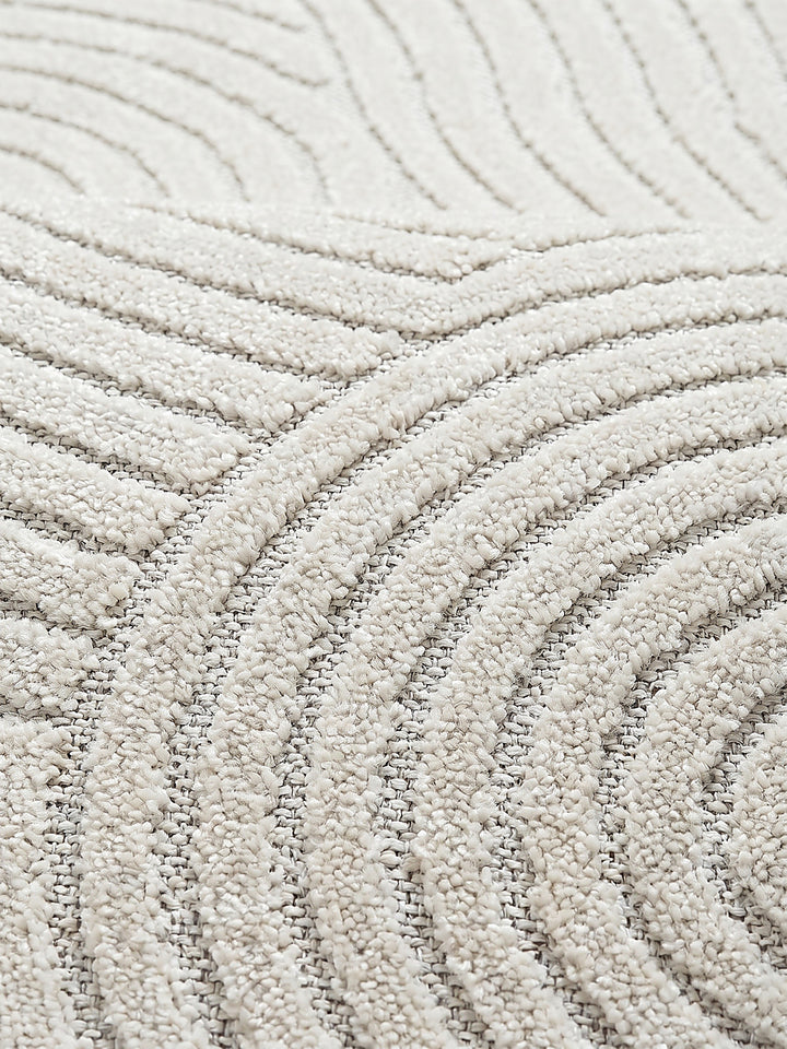 Teppich Creme Farbdetail Muster_