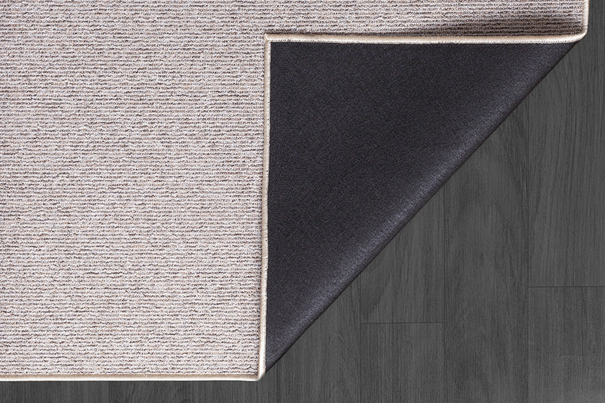 Niederflorteppich Beige im reduzierten Wohnstil Polyester COLFOSCO Serie
