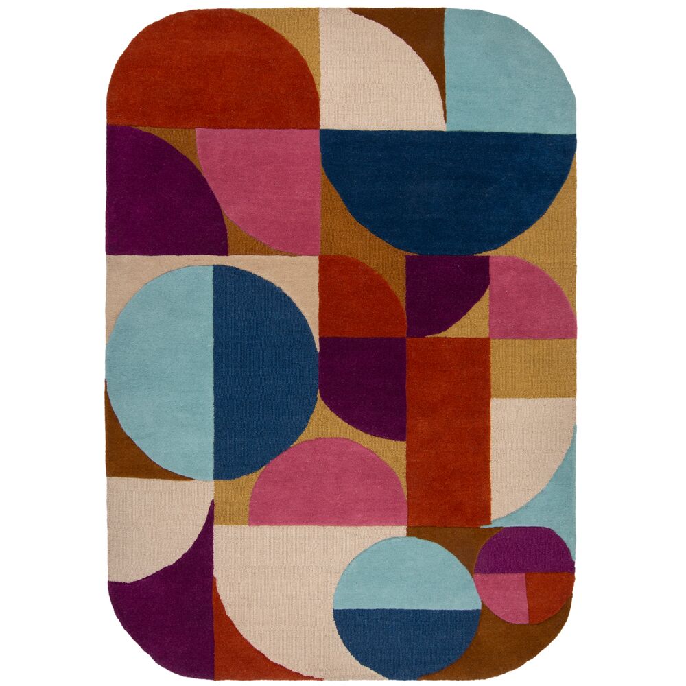 Wollteppich Arch Muster - Geometrisch - Wohnzimmer_Oval_