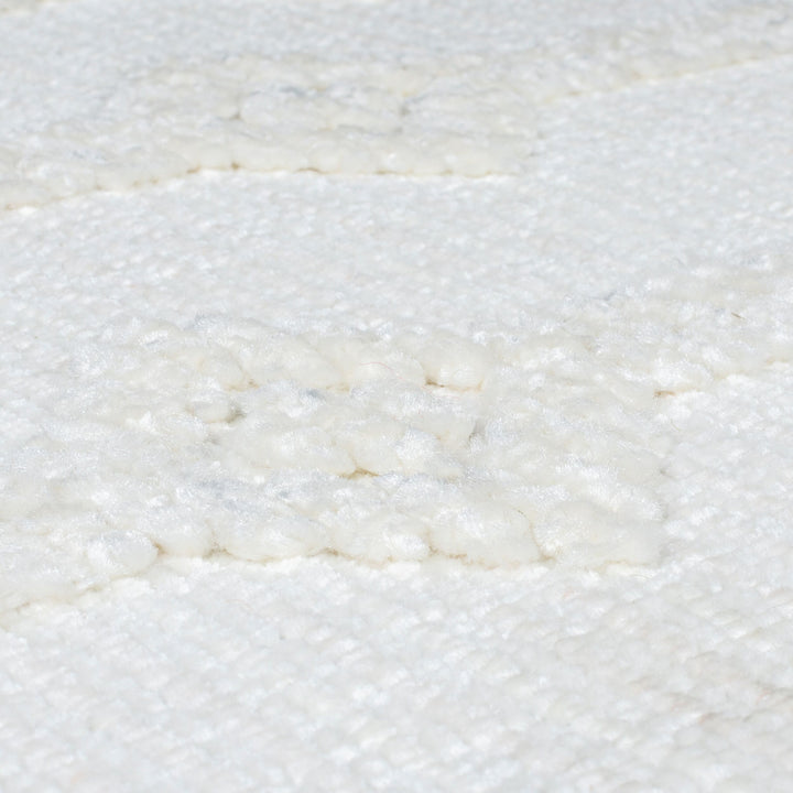 Pflegeleichter - strapazierfähiger maschinenwaschbarer Teppich_Beige_Rechteckig_