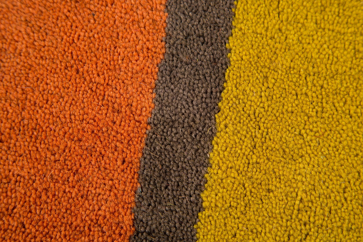 Premium Wollteppich in bunten Farben Multi Rechteckig