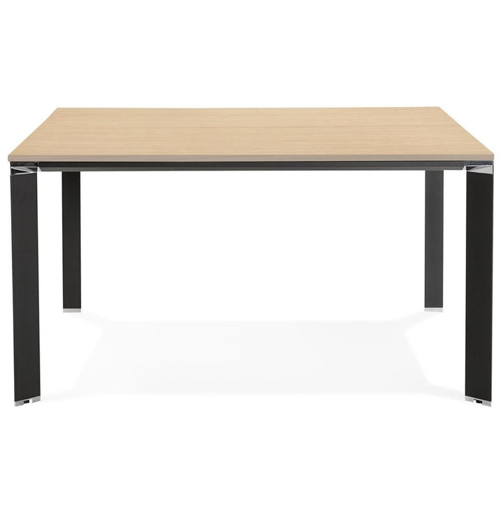 Bürotisch Nahaufnahme - Kontrastreiche Farbkombination - 74-5 cm Höhe - ergonomisches Design für dynamisches Arbeiten - flexibel einsetzbar - Kadima Design_
