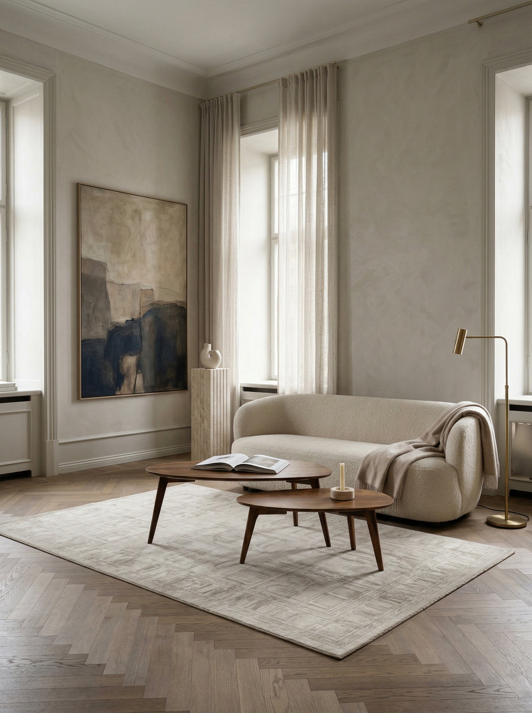 Retro-Couchtische_ Sheesham Massivholz_ 2er Set_ Nierenform_ Handgefertigt - KADIMA DESIGN_Farbe_ Braun_ Größe_ 100x50x42 cm_