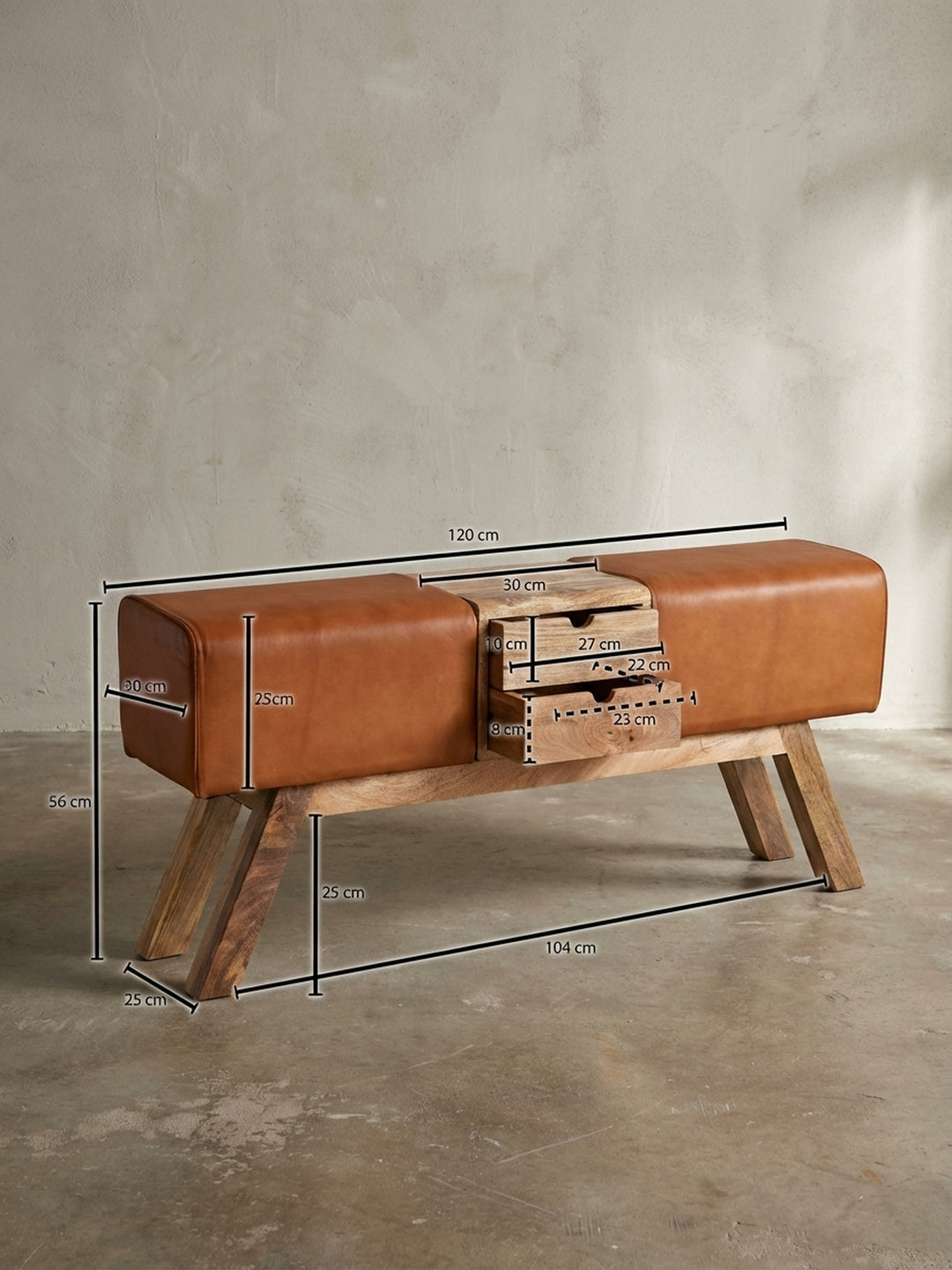 Sitzbänke Mango Massivholz Design Möbel_