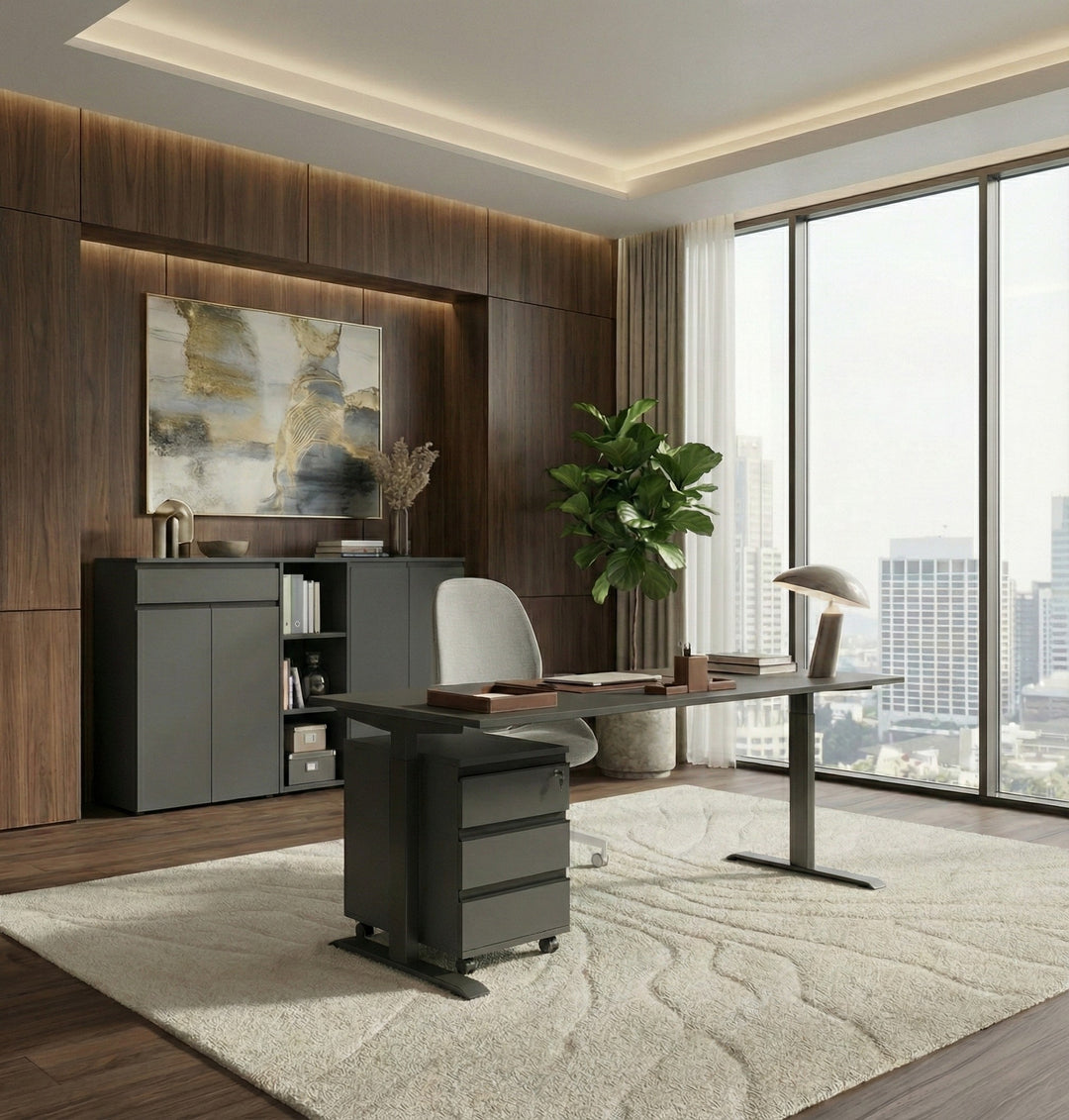 Rollcontainer Soft-Close 3 Schubladen - Bürocontainer "Stuttgart" _