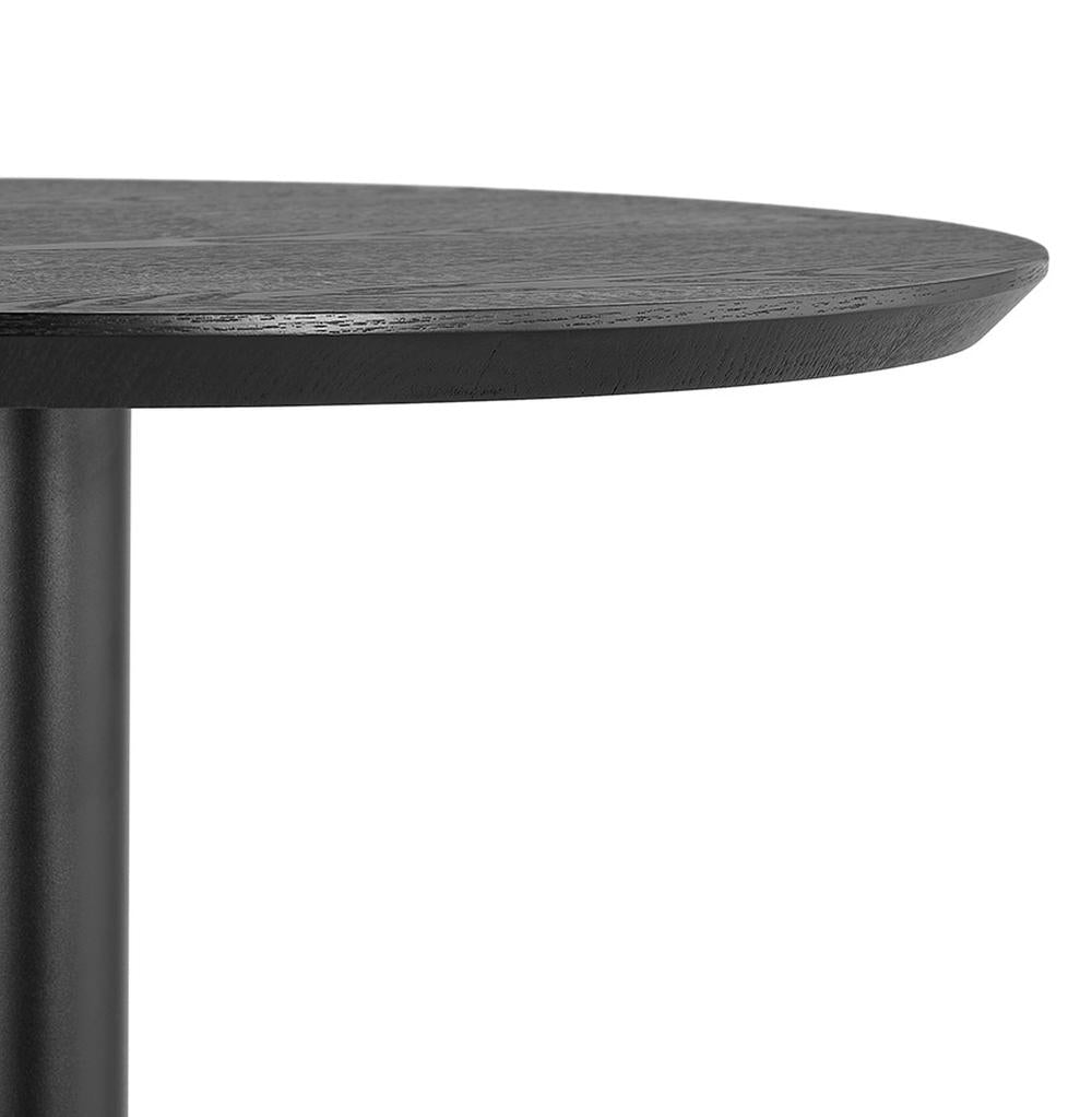 Designorientierter LUXIRO Stehtisch in Schwarz - perfekt für Hochzeits - und Eventlocations_