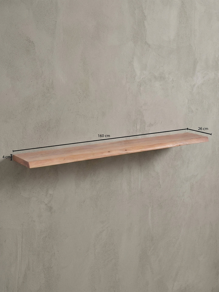 Wandregale Akazie Massivholz Design Möbel_