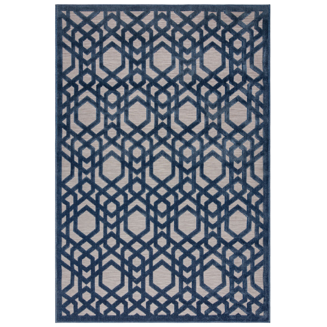 Rutschfester und Langlebiger STOUR LIAM Teppich von Kadima Design_ Geometrisches Muster_Blau-Grau_#sku_BARK503119374187-BARK503119374188-BARK503119374189-BARK503119374192#