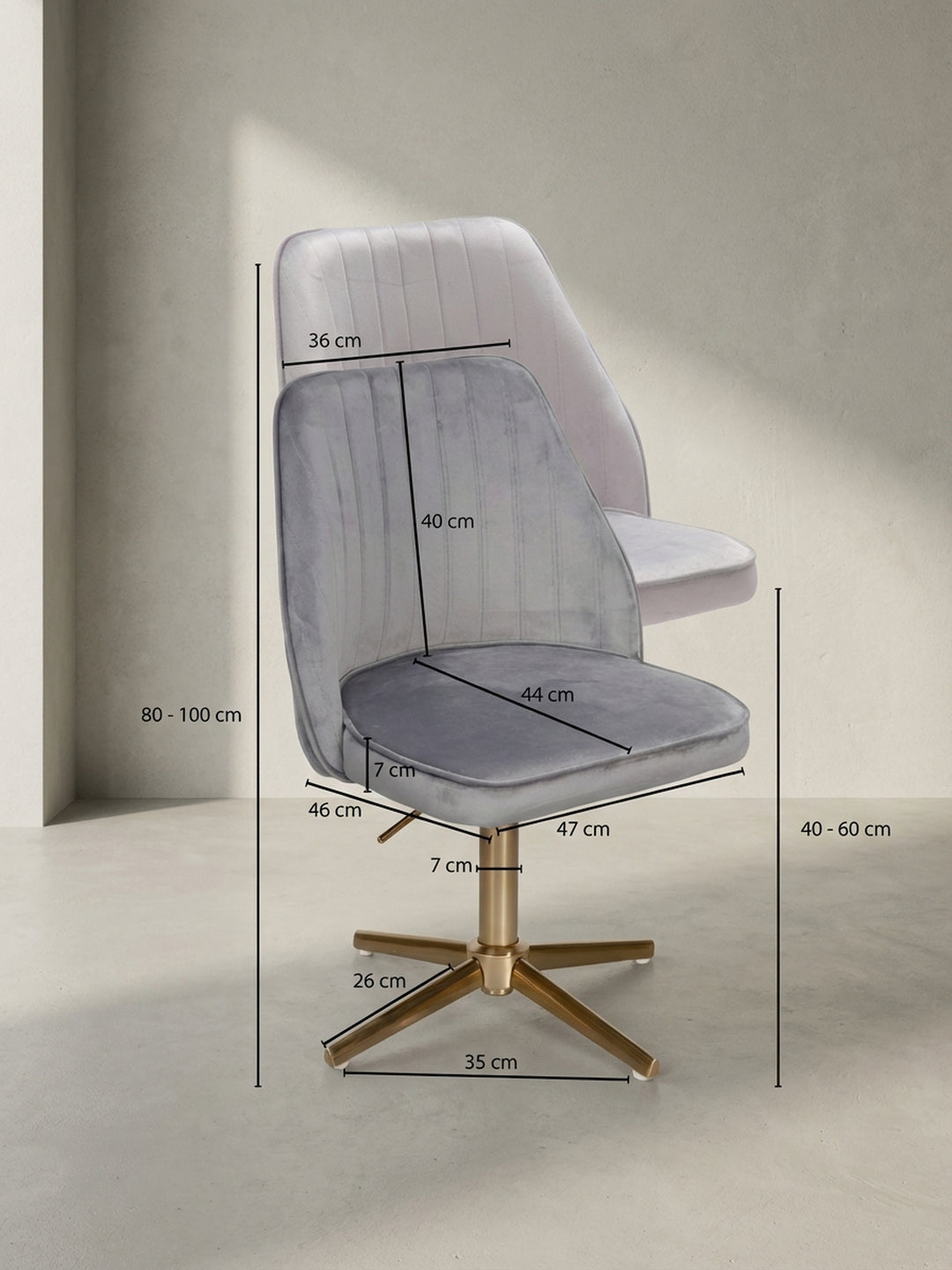 Bürostühle Samt Design Möbel_