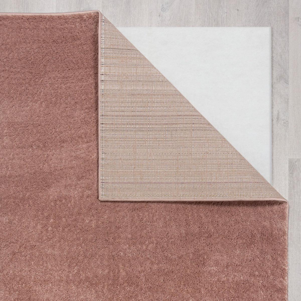 Teppich samtweich Uni-Muster 100% recycelt TUMMEL_Rechteckig_