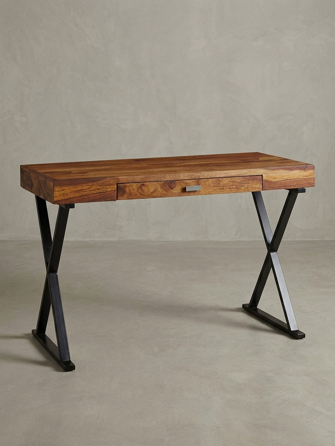 Schreibtische Sheesham Massivholz Design Möbel_