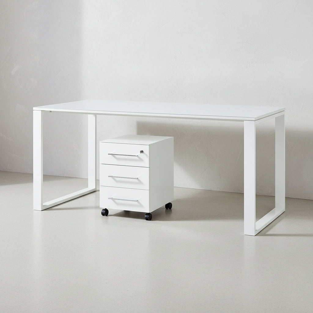 Schreibtisch-Set 160x80 cm