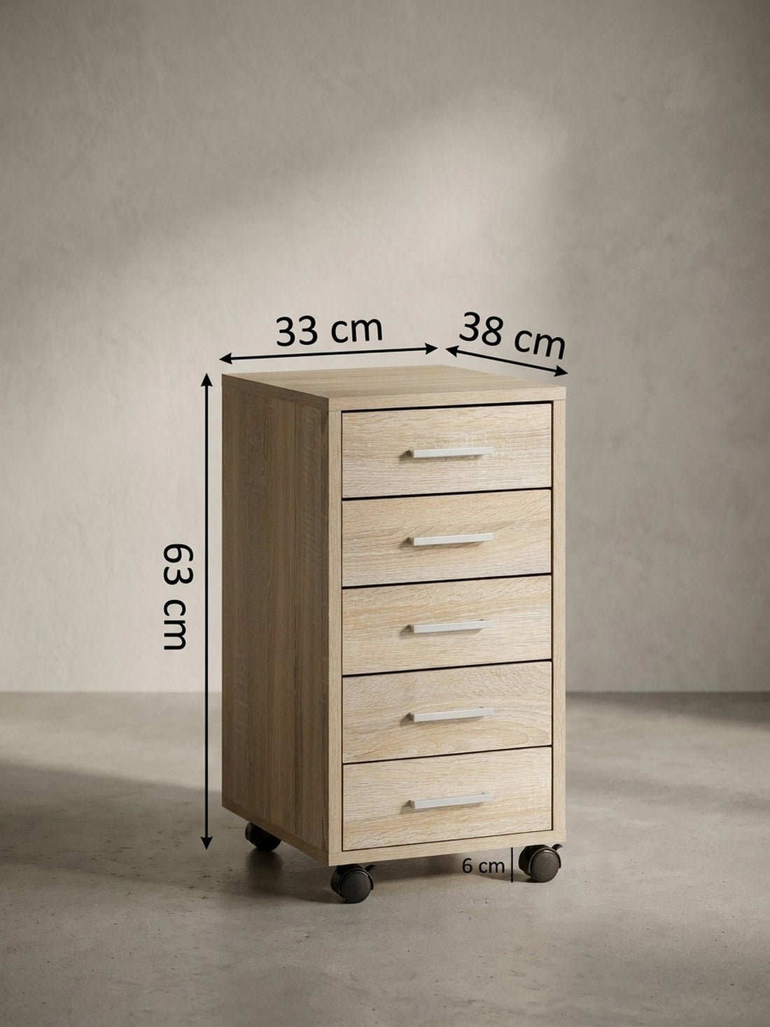 Maßzeichnung ITTER – Beige
