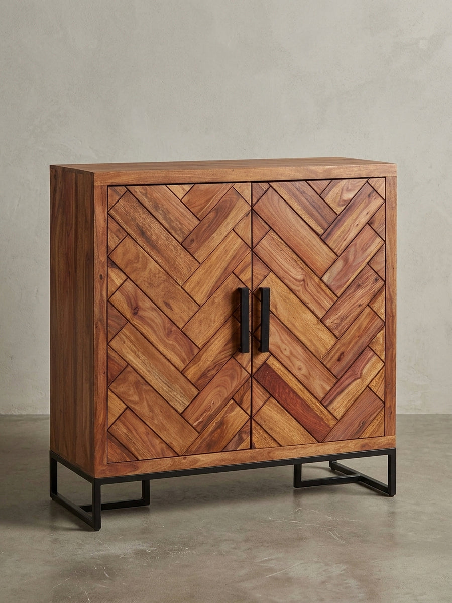 Schuhschränke Sheesham Massivholz Design Möbel_