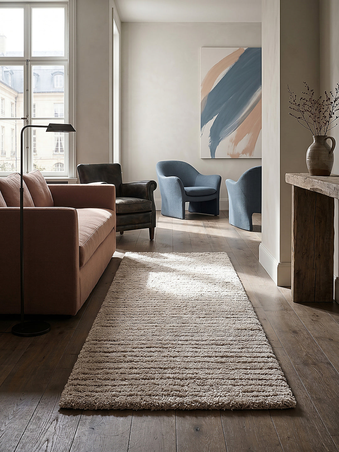 Teppich Beige Textur Nahaufnahme_