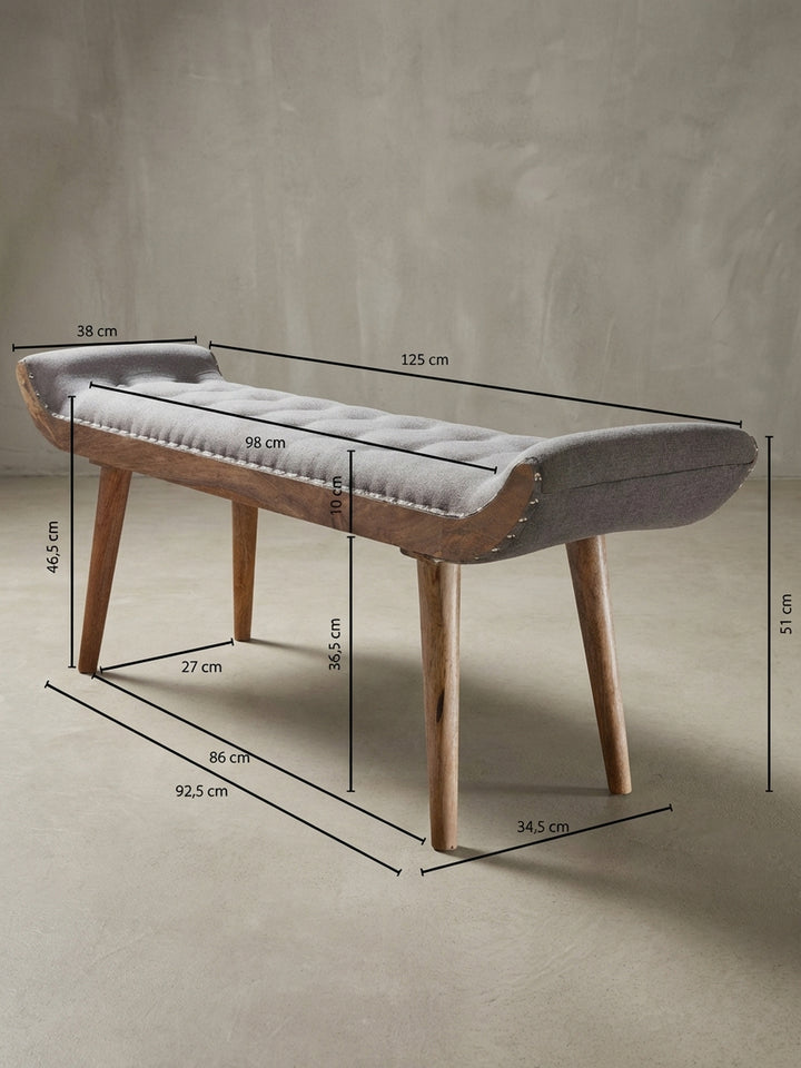 Sitzbänke Mango Massivholz Design Möbel_