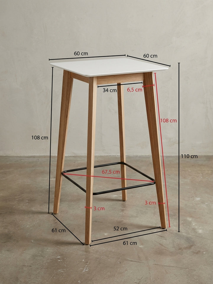 Bar- &amp;amp; Stehtische Eiche Massivholz Design Möbel_