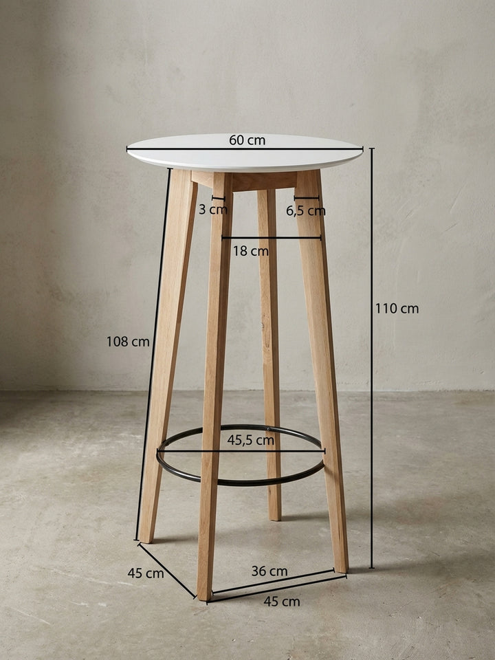 Bar- &amp;amp; Stehtische Eiche Massivholz Design Möbel_