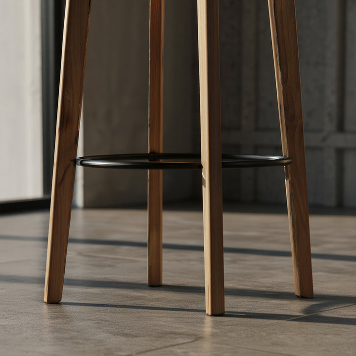 Minimalistischer Bartisch im skandinavischen Stil für Küche oder Esszimmer_