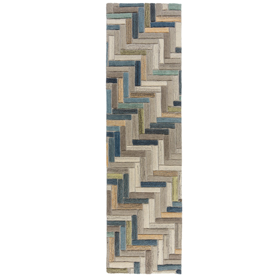 Stilvoller ESK FINN Teppich mit Rutschfestem Rücken von Kadima Design_Multi_#sku_BARK503119369663#