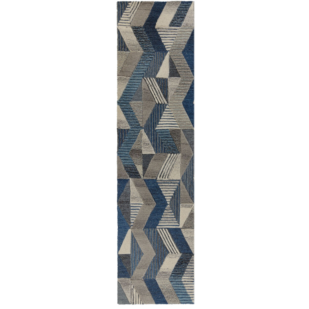 Wollteppich Diamant-Design - stilvoll ESK LUKE_Läufer_